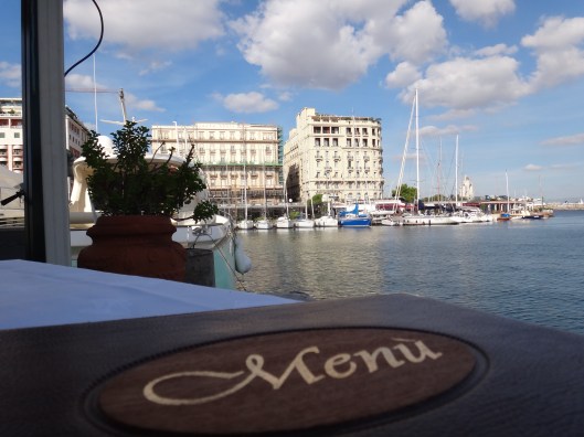 A view from the Lungomare where you can find plenty of restaurants, one better tha the other 