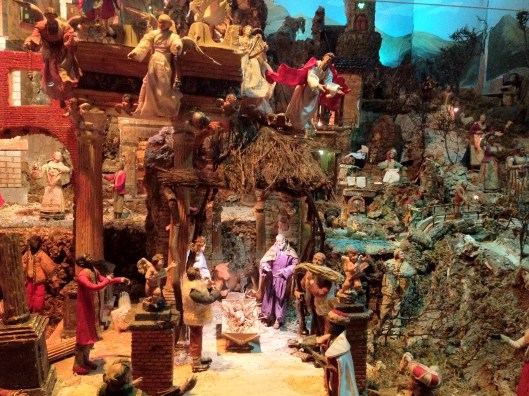 The Nativity scenes (Presepe) became a form of art and a very important part of the Neapolitan tradition in the 19th century.  This part of the Museum of dedicates an entire section to The Presepe.    
