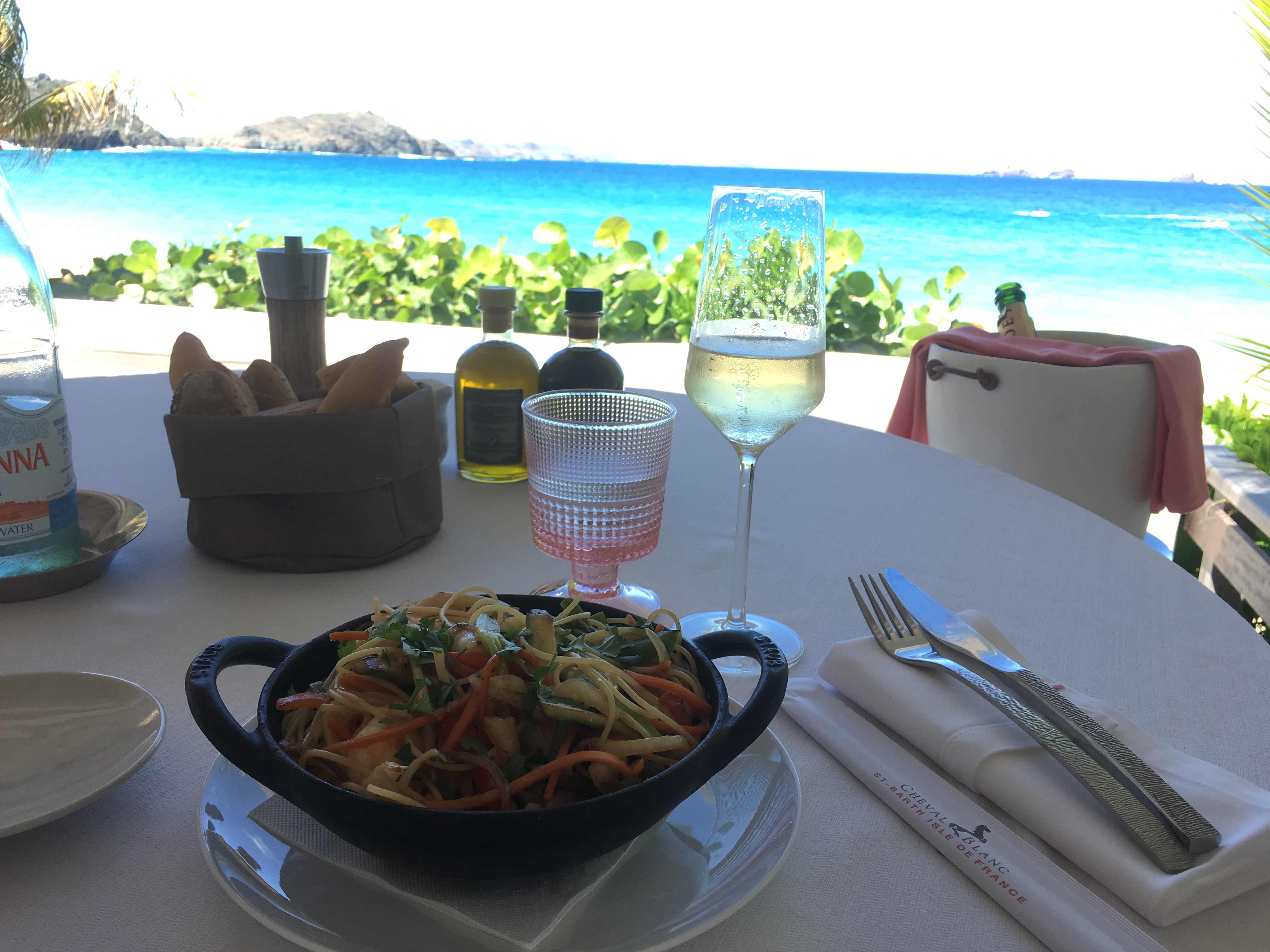 Lunch at Case de L'Isle Hotel Cheval Blanc LVMH